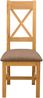 vidaXL Esszimmerstuhl 2 pcs Massivholz Eiche Grau 45 x 54 x 105 cm 42039167 Bild 3
