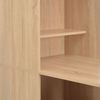 Bartisch, Stehtisch, Bistrotisch mit Schrank Eichenoptik 115x59x200 cm Bild 5