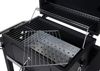Mendler Holzkohlegrill mit Deckel und Ablagen, Stahl Schwarz, 110 x 100 x 51 cm Bild 4