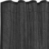 vidaXL Voile Vorhänge mit Stangentaschen 2 Stk. Schwarz 4102169 Bild 5
