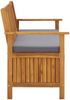 vidaXL Gartenbank mit Stauraum 120 cm Massivholz Akazie 310276 Bild 3