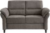 2-Sitzer >Cherish< in grau-braun - 147x90x89 (BxHxT) Bild 3