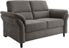 2-Sitzer >Cherish< in grau-braun - 147x90x89 (BxHxT) Bild 2