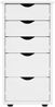 vidaXL Schrank Weiß 34 x 39 x 61,5 cm Massivholz Kiefer 42028349 Bild 5