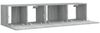 2-tlg. TV-Schrank-Set Grau Sonoma Holzwerkstoff [3120279] Bild 3