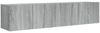 2-tlg. TV-Schrank-Set Grau Sonoma Holzwerkstoff [3120279] Bild 2