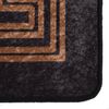 vidaXL Teppich Waschbar Schwarz und Golden 400x300 cm 136629 Bild 3