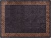 vidaXL Teppich Waschbar Schwarz und Golden 400x300 cm 136629 Bild 2