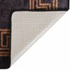 vidaXL Teppich Waschbar Schwarz und Golden 400x300 cm 136629 Bild 4