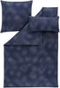 Estella Mako-Satin Bettwäsche 135x200 Naoko indigo Punkte Tupfen blau 7569-606 Bild 2