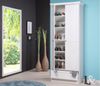 Mehrzweckschrank >Landsted< in Weiß - 80x200x39cm (BxHxT) Bild 3