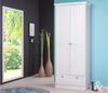 Mehrzweckschrank >Landsted< in Weiß - 80x200x39cm (BxHxT) Bild 5