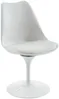 Vente-unique - XAFY Stuhl Plastik Weiß - B 56,5 cm x H 82 cm x L 49 cm Bild 5