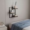 Relaxdays Wandregal Industrial-Design Bild 3