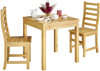 Essecke mit Tisch und 2 Stühle Kiefer natur Massivholz 90.70-50 B -Set 21 Bild 2