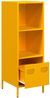 vidaXL Highboard Senfgelb 35x39x103,5 cm Stahl 851379 Bild 4
