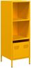vidaXL Highboard Senfgelb 35x39x103,5 cm Stahl 851379 Bild 2