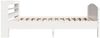 vidaXL Massivholzbett ohne Matratze Weiß 100x200 cm Kiefernholz 3306982 Bild 5
