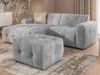 S-Style Möbel Polsterhocker Kozy im Bumpy-Design aus weichem Chenille-Stoff mit hohem Sitzkomfort Bild 4