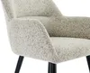 Vente-unique - HEKA Stuhl Stoff Beige - B 61 cm x H 78 cm x L 59,5 cm Bild 4