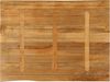vidaXL Tischplatte mit Baumkante 110x80x2,5 cm Massivholz Mango 370773 Bild 5