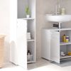 Badschrank Fredd Weiß Hochglanz 36.4 x 190.5 cm Vicco Bild 5