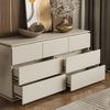 Kommode Linette Cashmere 139.8 x 70 cm mit 7 Schubladen Vicco Bild 4