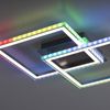 Leuchten Direkt 14634-55 FELIX60 LED Deckenleuchte RGBW 445x445mm silberfarben Bild 3