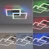Leuchten Direkt 14634-55 FELIX60 LED Deckenleuchte RGBW 445x445mm silberfarben Bild 4