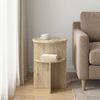 vidaXL Beistelltisch Sonoma-Eiche Ø 39,5 x 55 cm Holzwerkstoff 8001021 Bild 4