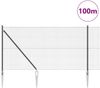 vidaXL Schweißdrahtzaun mit Spikes 100 x 1 m PVC-beschichteter Stahl 3352263 Bild 3