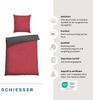 Schiesser 'Doubleface' Wendebettwäsche, Baumwolle, 2-teilig, Rot / Anthrazit, 155x220 cm, Renforcé Bild 2