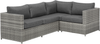 Ecksofa Lounge Set AVOLA Grau Bild 4