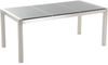 Essgruppe für 6 Personen GROSSETO Stein Granit Optik 180x90x76 cm Beige Bild 4