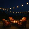 MARELIDA LED-Lichterkette LED Party Garten Lichterkette 16 Glühbirnen 4,5m für Außen Garten, 16-flammig Bild 4