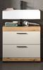 Waschbeckenunterschrank Shawn in sand und Eiche 60 cm Bild 2