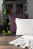 Knit Factory Vinz Decke 160x130 cm Glatt Anthrazit Bild 2