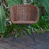 Echt Rattan Sessel Paris Bild 4