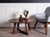 Couchtisch >Hellerup< in Braun, Nussbaum - 75x36x75cm (BxHxT) Bild 5