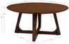 Couchtisch >Hellerup< in Braun, Nussbaum - 75x36x75cm (BxHxT) Bild 4