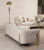 Sitzgruppe/Sofa Set - Wohnzimmergarnitur "Verbena" 3+3+1-Beige, 3x Sofa, 2x Sessel Bild 2