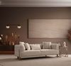 Sitzgruppe/Sofa Set - Wohnzimmergarnitur "Verbena" 3+3+1-Beige, 3x Sofa, 2x Sessel Bild 4