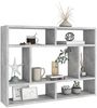 vidaXL Wandregal Betongrau 75x16x55 cm Holzwerkstoff 803006 Bild 3