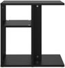 vidaXL Beistelltisch Schwarz 50x30x50 cm Holzwerkstoff 803021 Bild 5