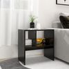 vidaXL Beistelltisch Schwarz 50x30x50 cm Holzwerkstoff 803021 Bild 4