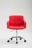 Arbeitshocker Los Angeles Kunstleder, rot Bild 3