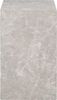 Design Beistelltisch POSTATO 50cm Marmor-Look beige creme Pflanzsäule Bild 3