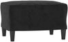 vidaXL Sessel mit Hocker Schwarz 60 cm Samt 3201169 Bild 5