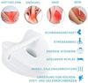 Mutig Balancekissen Kniekissen für Seitenschläfer 2 Stück,Ergonomisches Lagerungskissen, Memory-Schaum für Rücken-/Hüft-/Gelenk- und Ischiasschmerzlinderung Bild 2