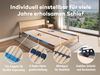 Superflex NV MZV – 7-Zonen-Lattenrost zur Selbstmontage, durchgehender Holm, 42 Leisten, Größe: 90x200 Bild 5